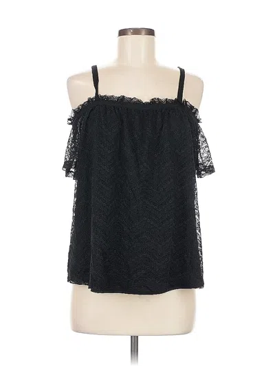Pre-owned Torrid Sleeveless Blouse In Black