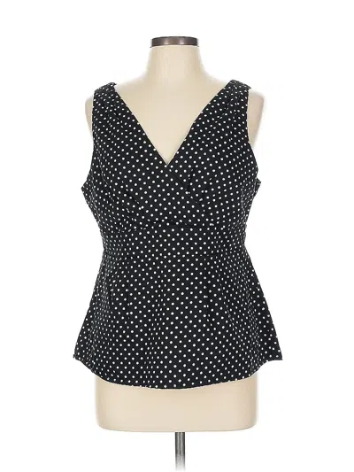 Pre-owned Torrid Sleeveless Blouse In Black