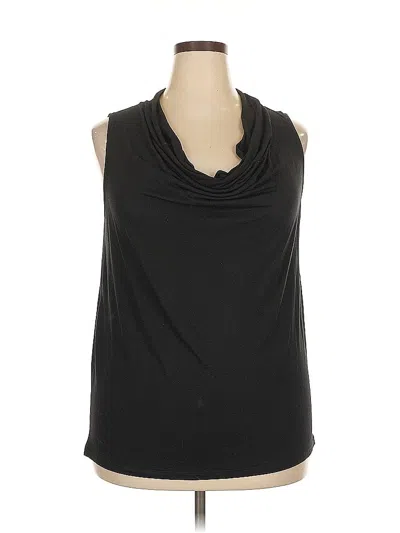Pre-owned Torrid Sleeveless Blouse In Black