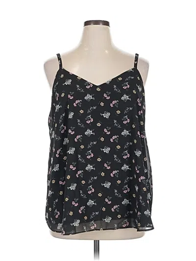 Pre-owned Torrid Sleeveless Blouse In Black