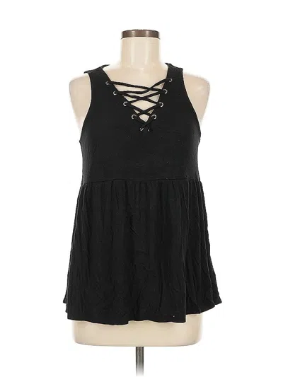 Pre-owned Torrid Sleeveless Blouse In Black