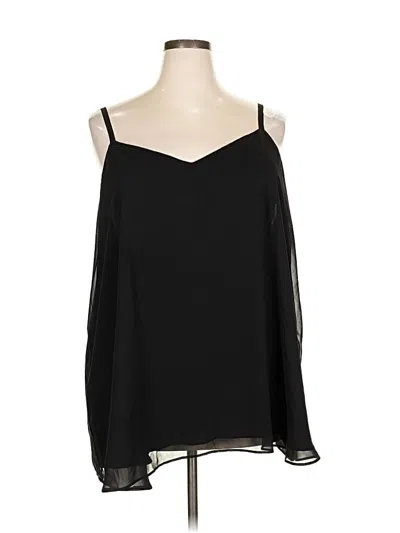 Torrid Sleeveless Blouse In Black