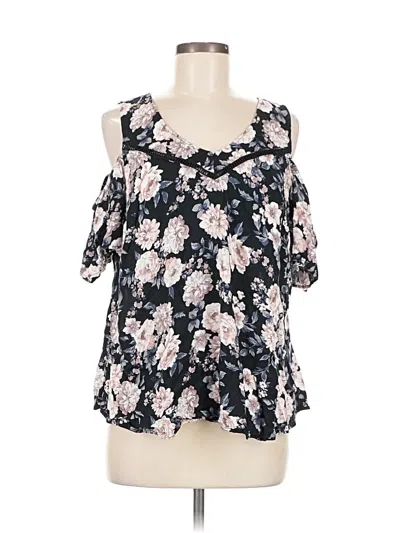 Pre-owned Torrid Sleeveless Blouse In Black