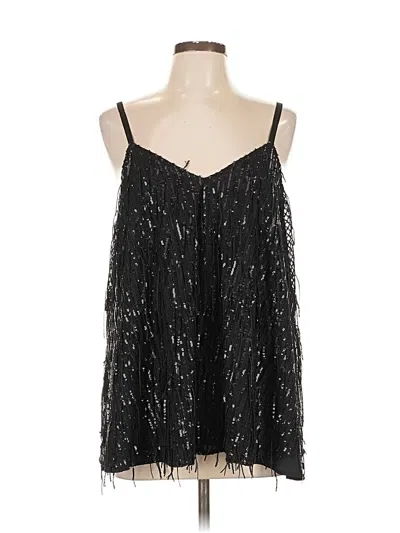 Pre-owned Torrid Sleeveless Blouse In Black