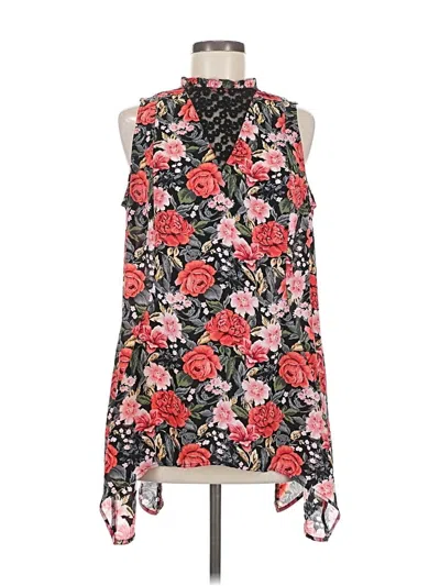 Pre-owned Torrid Sleeveless Blouse In Black