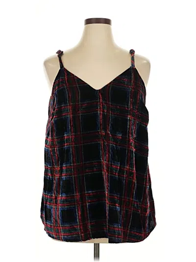 Pre-owned Torrid Sleeveless Blouse In Black