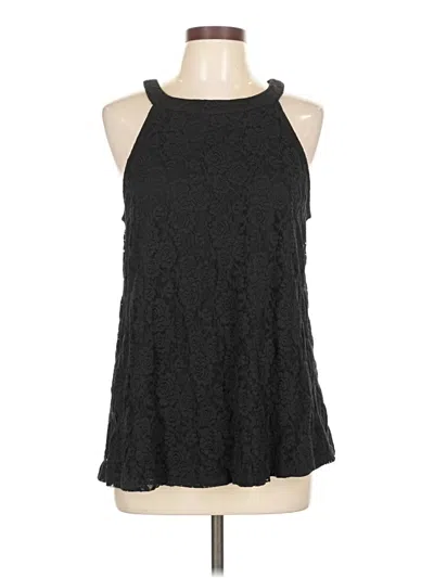 Pre-owned Torrid Sleeveless Blouse In Black