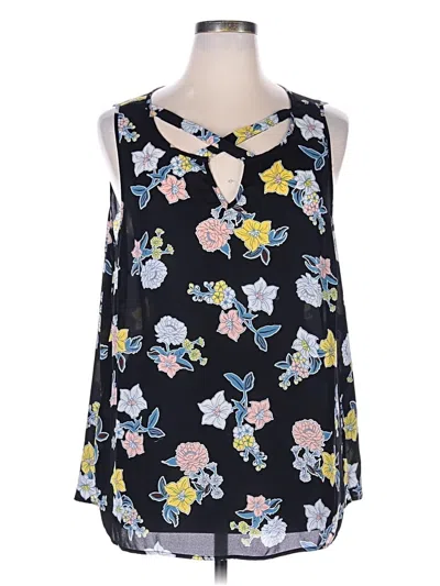 Pre-owned Torrid Sleeveless Blouse In Black