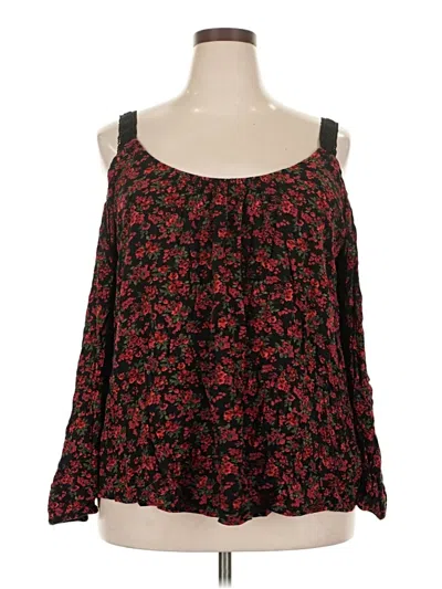 Pre-owned Torrid Sleeveless Blouse In Black