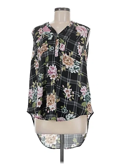 Pre-owned Torrid Sleeveless Blouse In Black