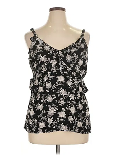 Torrid Sleeveless Blouse In Black