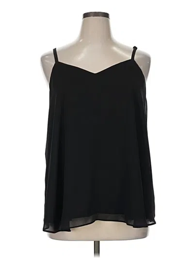 Pre-owned Torrid Sleeveless Blouse In Black
