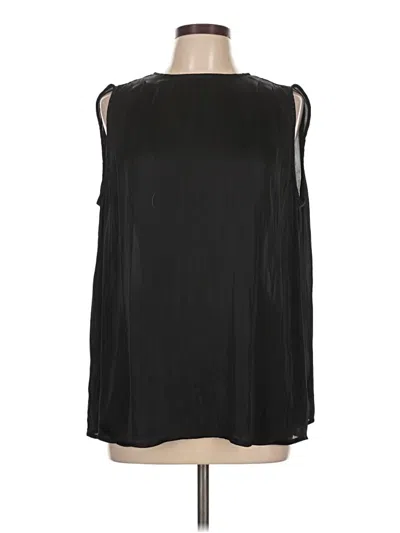 Pre-owned Torrid Sleeveless Blouse In Black