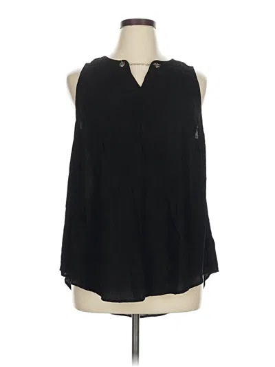Pre-owned Torrid Sleeveless Blouse In Black