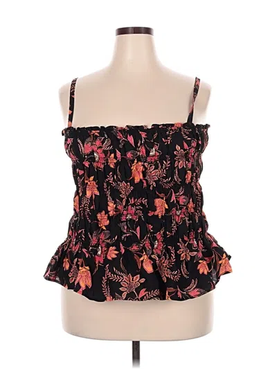 Torrid Sleeveless Blouse In Black