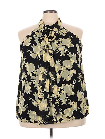 Pre-owned Torrid Sleeveless Blouse In Black