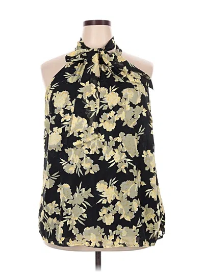 Pre-owned Torrid Sleeveless Blouse In Black
