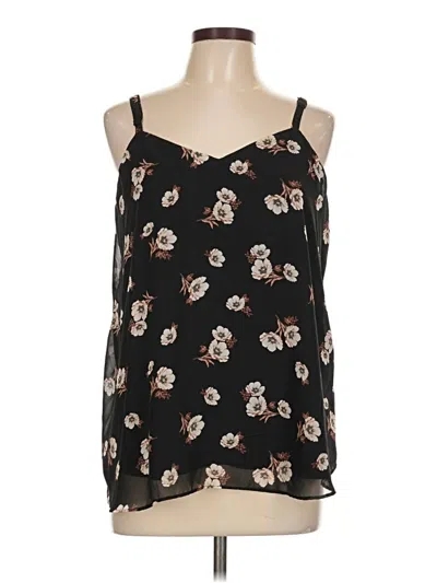 Pre-owned Torrid Sleeveless Blouse In Black