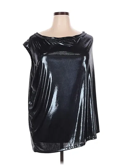 Pre-owned Torrid Sleeveless Blouse In Black