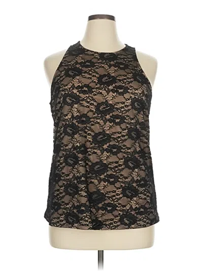 Pre-owned Torrid Sleeveless Blouse In Black