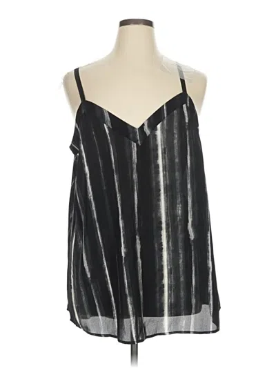 Pre-owned Torrid Sleeveless Blouse In Black