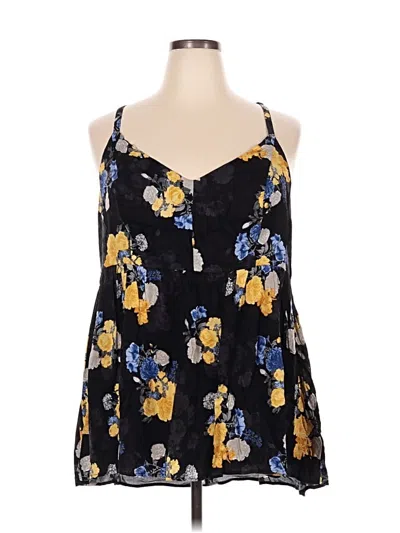 Pre-owned Torrid Sleeveless Blouse In Black