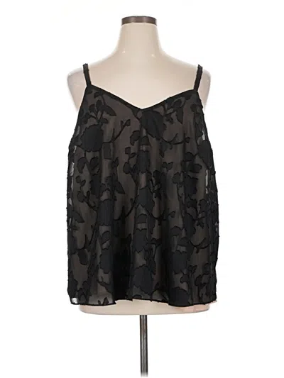 Torrid Sleeveless Blouse In Black