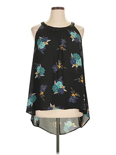 Pre-owned Torrid Sleeveless Blouse In Black