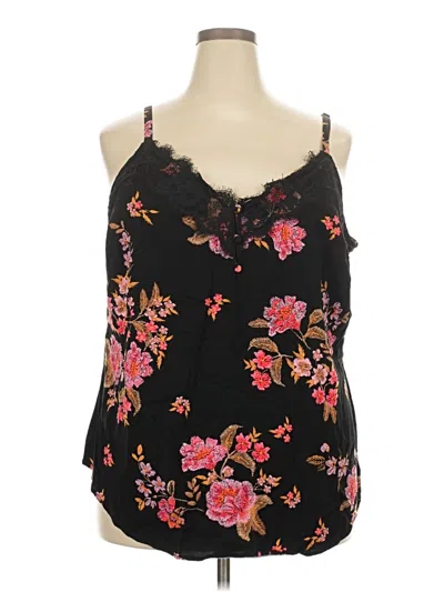 Pre-owned Torrid Sleeveless Blouse In Black
