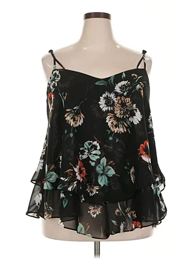 Pre-owned Torrid Sleeveless Blouse In Black