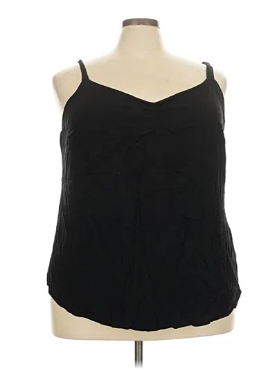Pre-owned Torrid Sleeveless Blouse In Black