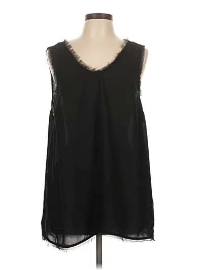 Pre-owned Torrid Sleeveless Blouse In Black