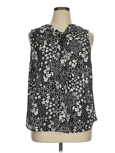 Pre-owned Torrid Sleeveless Blouse In Black