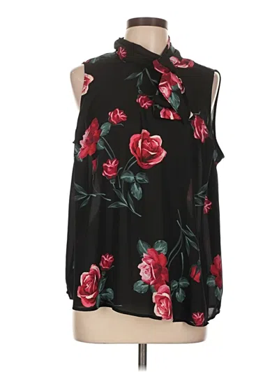 Pre-owned Torrid Sleeveless Blouse In Black