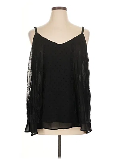 Pre-owned Torrid Sleeveless Blouse In Black