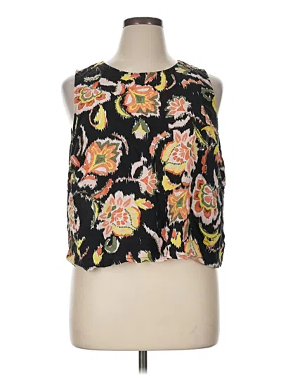 Pre-owned Torrid Sleeveless Blouse In Black