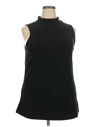 Pre-owned Torrid Sleeveless Blouse In Black