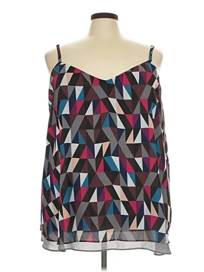 Pre-owned Torrid Sleeveless Blouse In Black