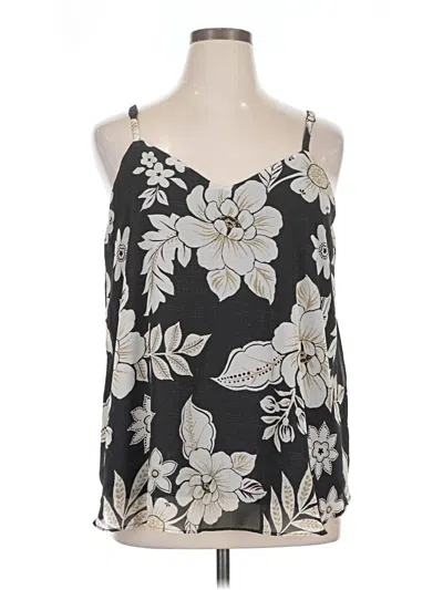 Pre-owned Torrid Sleeveless Blouse In Black