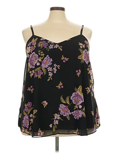Pre-owned Torrid Sleeveless Blouse In Black