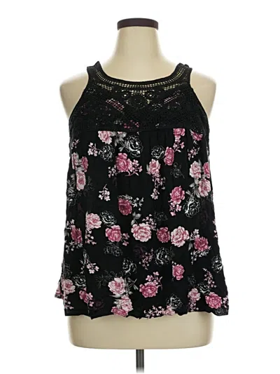 Pre-owned Torrid Sleeveless Blouse In Black