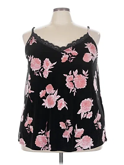 Pre-owned Torrid Sleeveless Blouse In Black