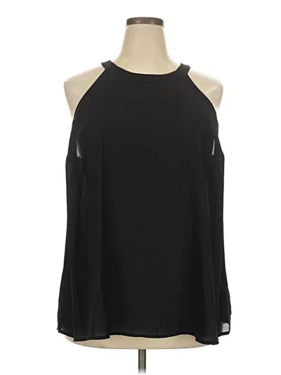 Pre-owned Torrid Sleeveless Blouse In Black