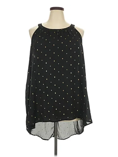 Pre-owned Torrid Sleeveless Blouse In Black