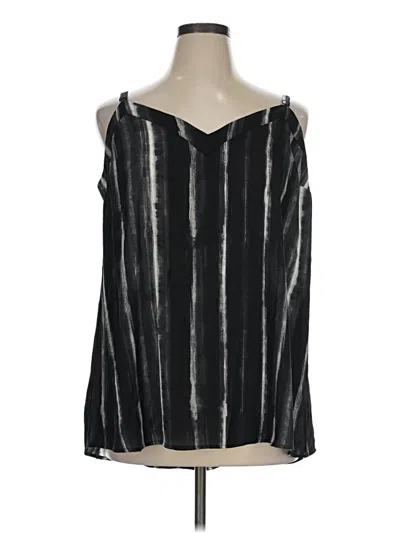 Torrid Sleeveless Blouse In Black