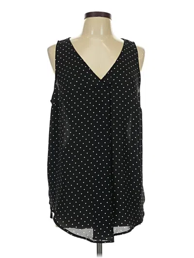 Pre-owned Torrid Sleeveless Blouse In Black