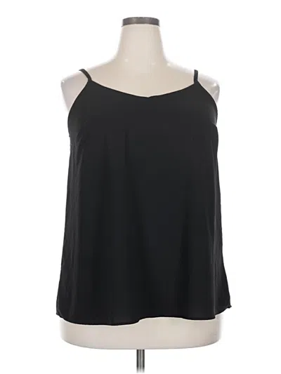 Pre-owned Torrid Sleeveless Blouse In Black