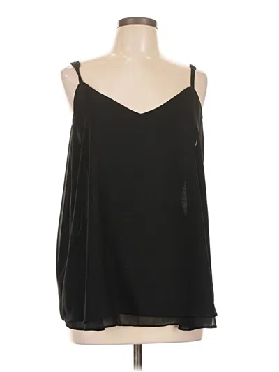 Pre-owned Torrid Sleeveless Blouse In Black