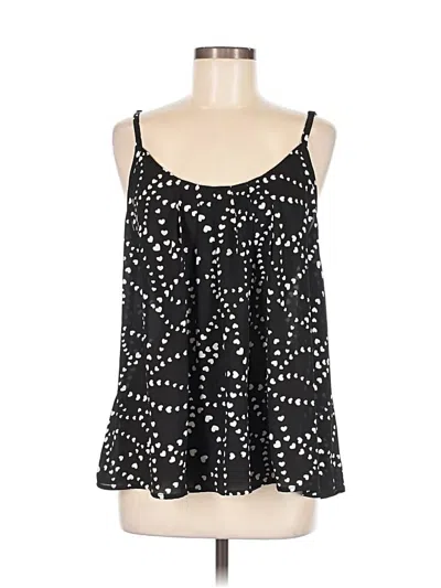 Pre-owned Torrid Sleeveless Blouse In Black