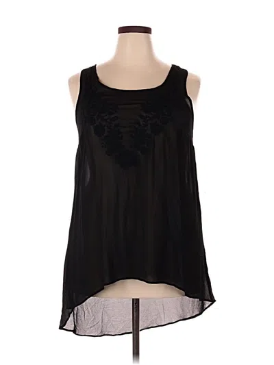 Pre-owned Torrid Sleeveless Blouse In Black